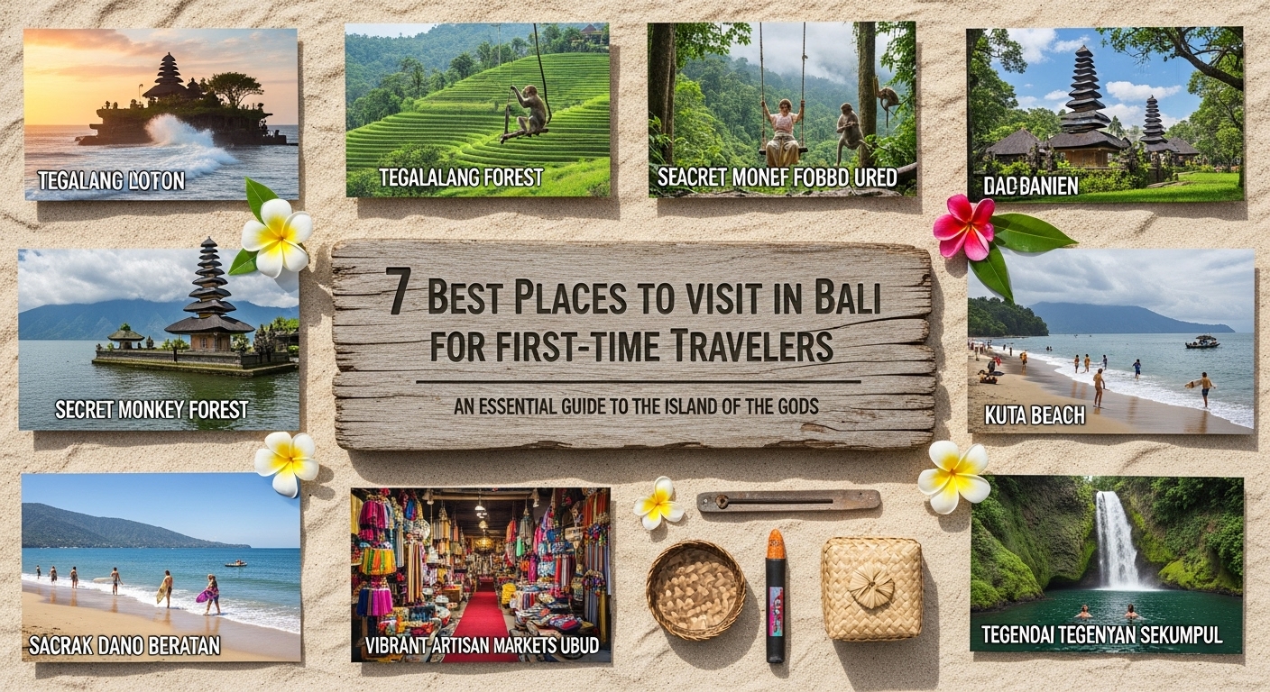 7 Best Places to Visit in Bali for First-Time Travelers: An Essential Guide to the Island of the Gods 7 Best Places to Visit in Bali for First-Time Travelers: An Essential Guide to the Island of the Gods