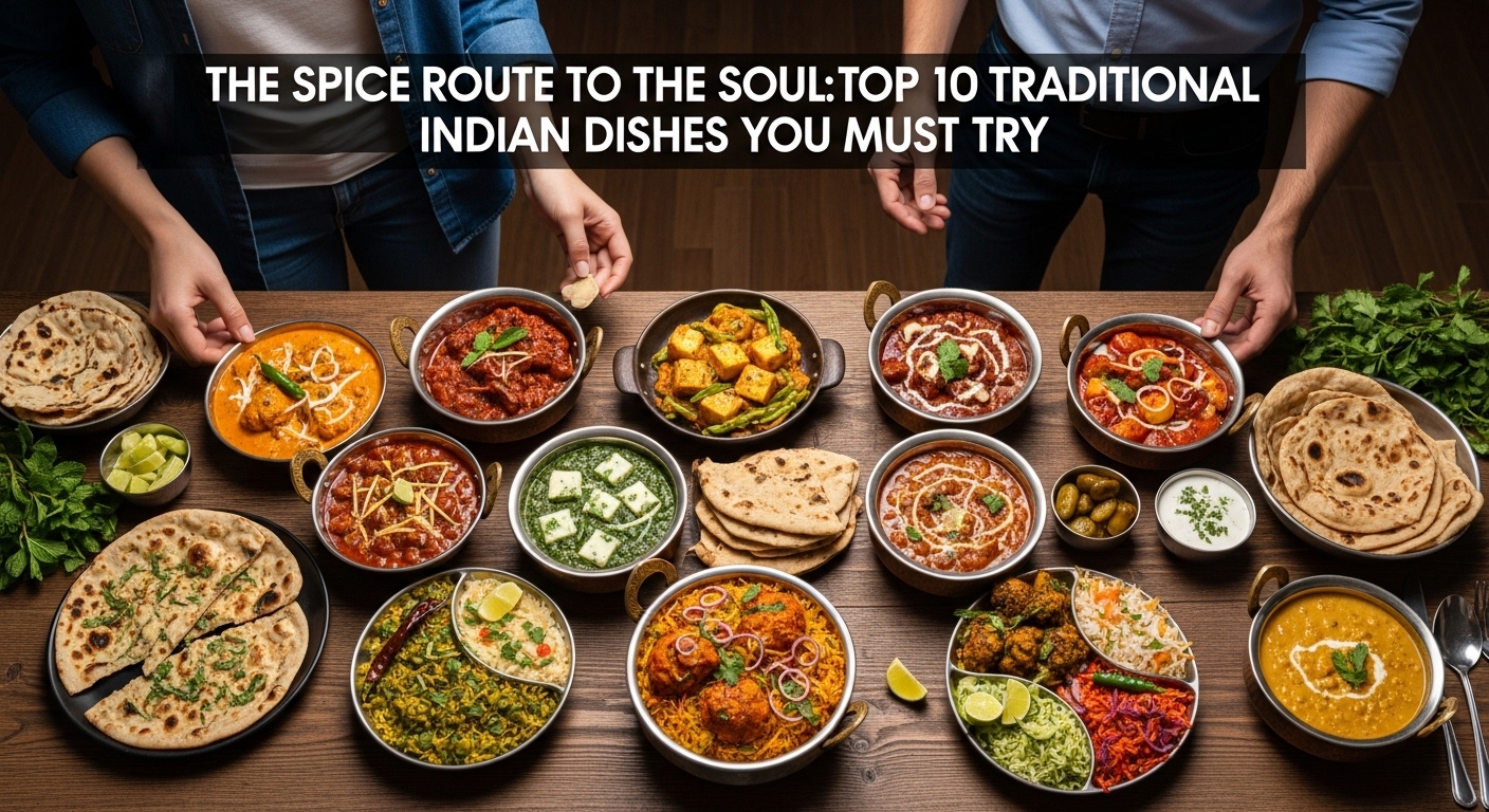 The Spice Route to the Soul: Top 10 Traditional Indian Dishes You Must Try The Spice Route to the Soul: Top 10 Traditional Indian Dishes You Must Try